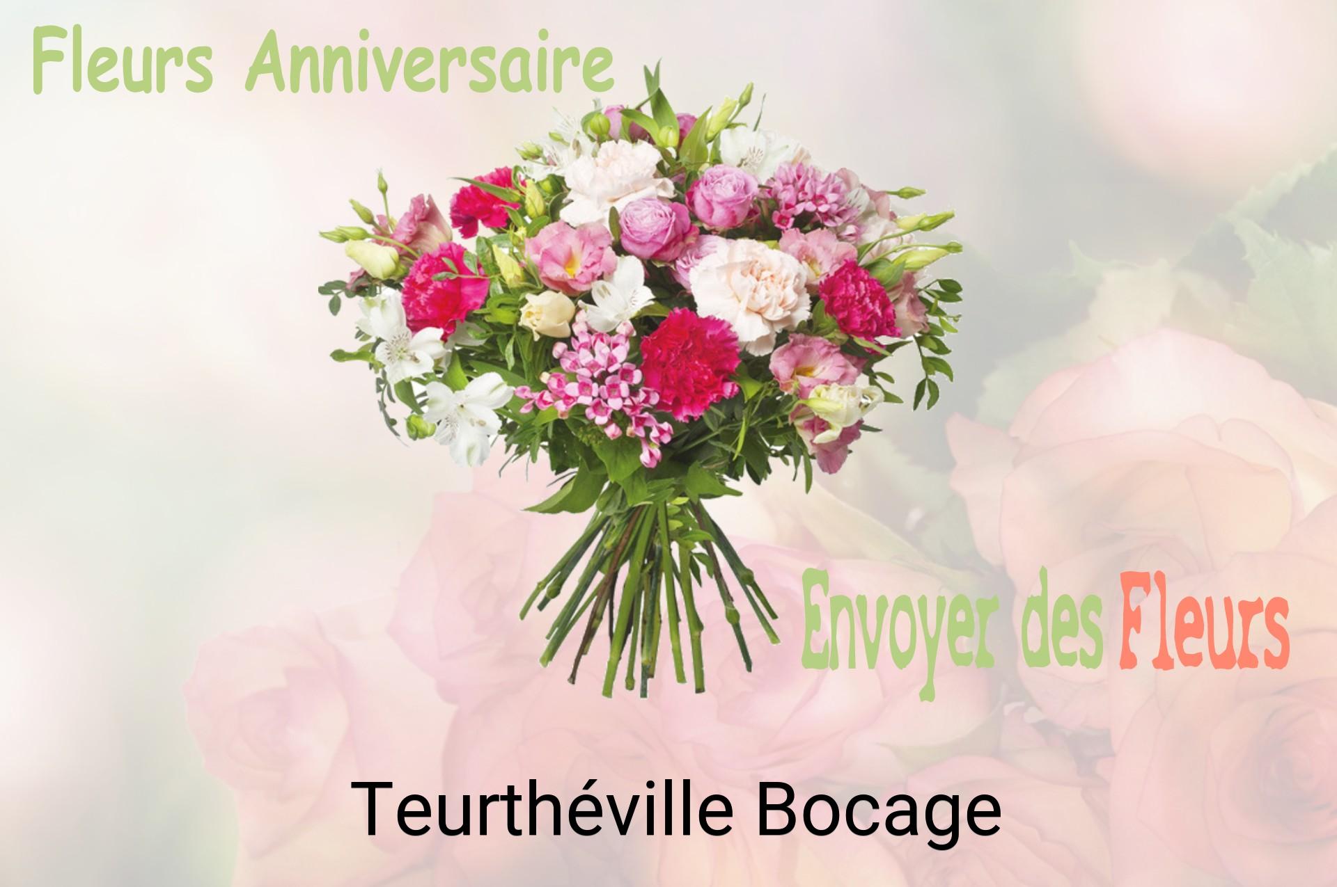 Bouquet de fleurs d’anniversaire livré à Teurthéville-Bocage