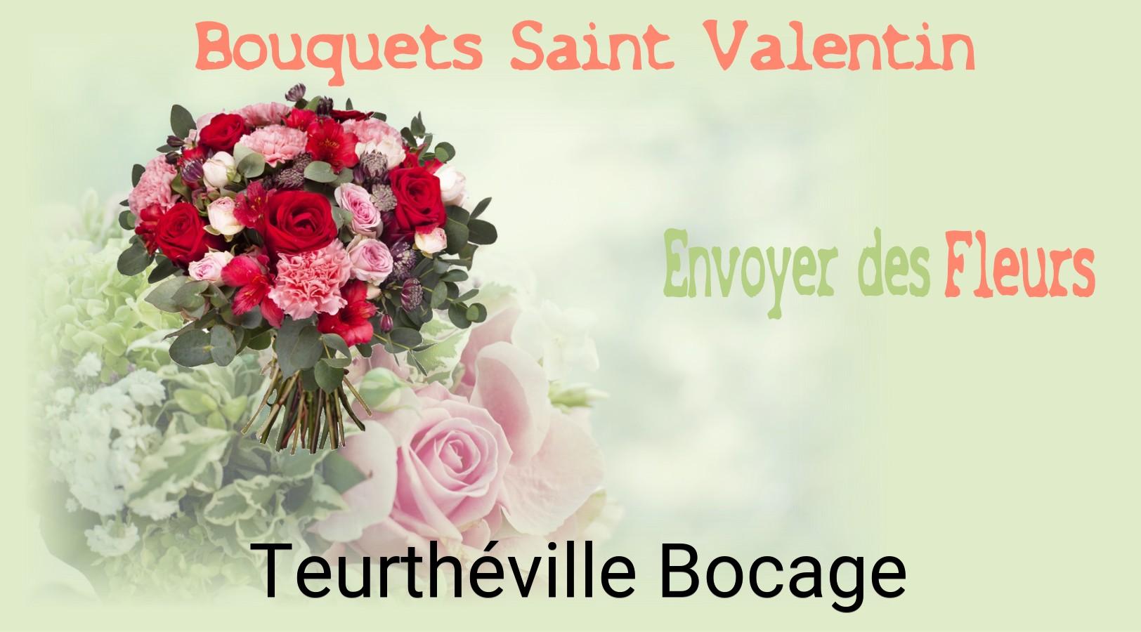 Roses de Saint-Valentin livrées à Teurthéville-Bocage